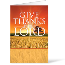 Give Thanks Lord  Bulletin