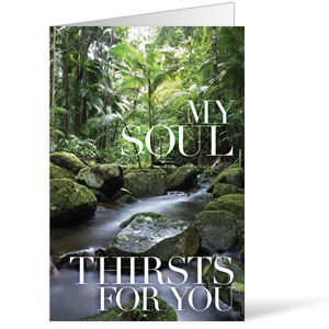 My Soul Thirsts - 8.5 x 14 Bulletins