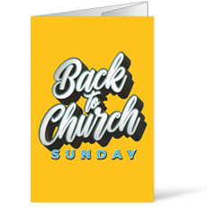 Back to Church Sunday Celebration 