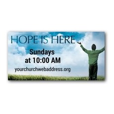 Hope is Here Banner