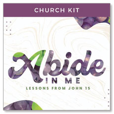 Sermon Series Church Kit Abide In Me from Outreach.com