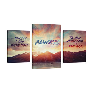 Always 30in x 50in Canvas Prints
