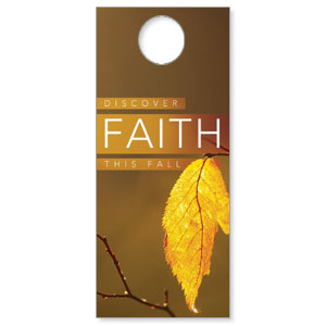 Fall Discover Faith DoorHangers