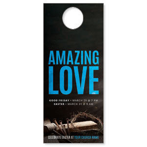 Amazing Love Easter DoorHangers