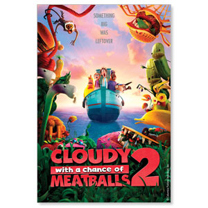 Cloudy with a Chance of Meatballs 2 Blockbuster Movies