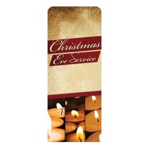Christmas Eve Lights 2'7" x 6'7" Sleeve Banners