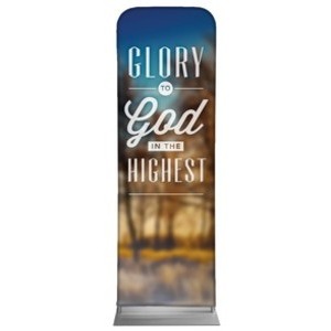 Glory and Peace L 2' x 6' Sleeve Banner
