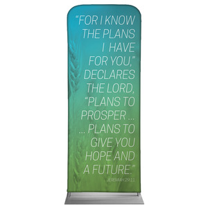 Color Wash Jer 29:11 2'7" x 6'7" Sleeve Banners