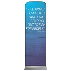 Color Wash Matt 4:19 2' x 6' Sleeve Banner