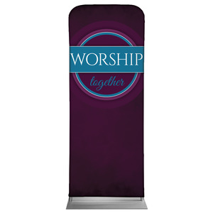Together Circles Worship 2'7" x 6'7" Sleeve Banners