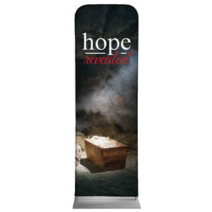 Hope Revealed Manger 2' x 6' Sleeve Banner