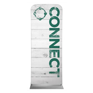 Shiplap Connect White 2'7" x 6'7" Sleeve Banners