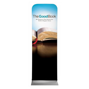 The Good Book 2' x 6' Sleeve Banner