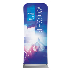 Modern Mosaic Worship 2'7" x 6'7" Sleeve Banners