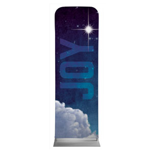 Joy Clouds 2' x 6' Sleeve Banner