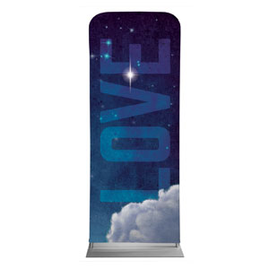 Love Clouds 2'7" x 6'7" Sleeve Banners