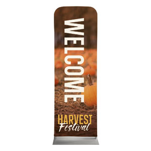 Harvest Festival Pumpkins 2' x 6' Sleeve Banner