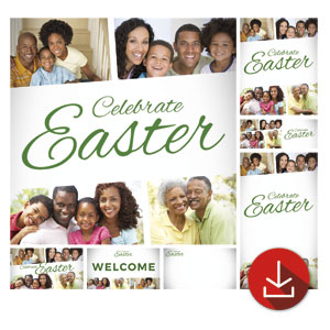 Easter Gathering Church Graphic Bundles