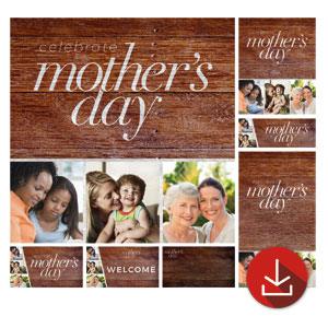 Mothers Day Invite Church Graphic Bundles