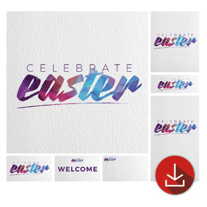 Easter Colors Church Graphic Bundles