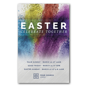 Easter Powder Paint 4/4 ImpactCards