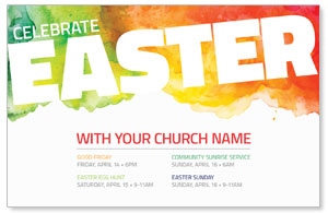 Celebrate Easter Events Medium InviteCards