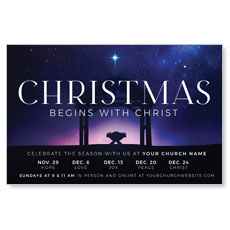 Begins With Christ Manger 