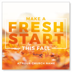 Fresh Start Fall 