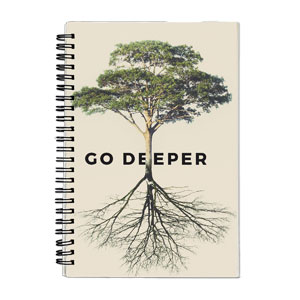 Go Deeper Tree Bible Study SOAP Journal & Planner