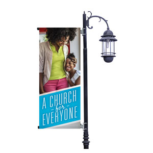 Everyone Mom & Child Light Pole Banners