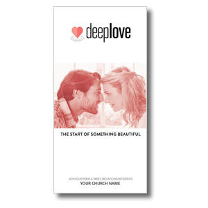 Deep Love Couple 11" x 5.5" Oversized Postcards