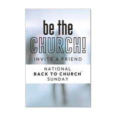 Back to Church Welcomes You Be The Church 