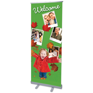 Fall Jacket 2'7" x 6'7"  Vinyl Banner