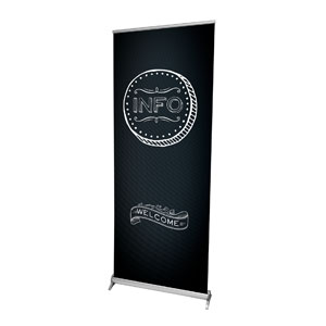 Chalk Information 2'7" x 6'7"  Vinyl Banner