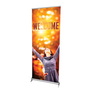 Youre Invited Fall 2'7" x 6'7"  Vinyl Banner
