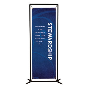 Flourish Stewardship 2' x 6' Banner