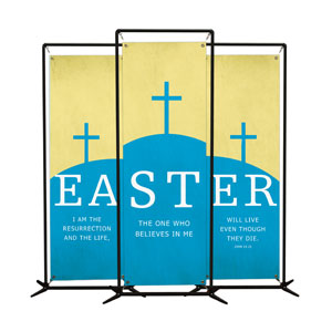 Easter Hill  2' x 6' Banner