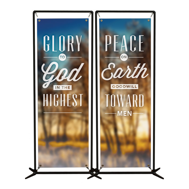 A-Frame Banner Stand Hardware - Church Banners - Outreach Marketing