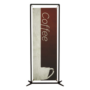 Color Block Coffee 2' x 6' Banner