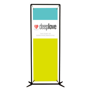 Deep Love 2' x 6' Banner