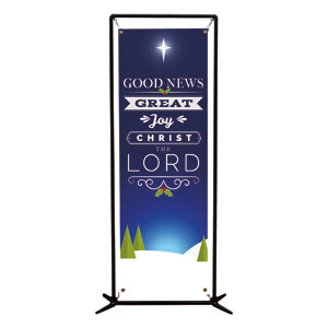 Christ The Lord 2' x 6' Banner