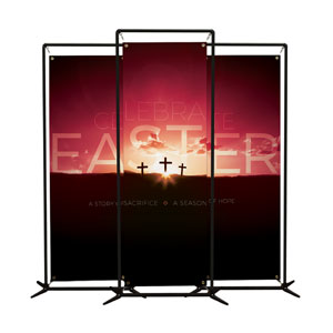 Celebrate Easter Crosses 2' x 6' Banner