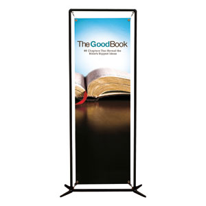 The Good Book 2' x 6' Banner