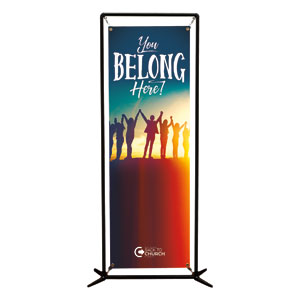 BTCS You Belong Here 2' x 6' Banner