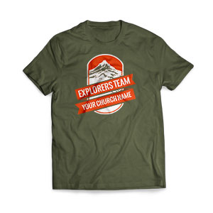 Mountains Explorer - Large Customized T-shirts