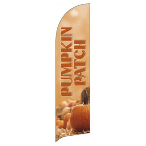 Pumpkin Patch Flag Banner