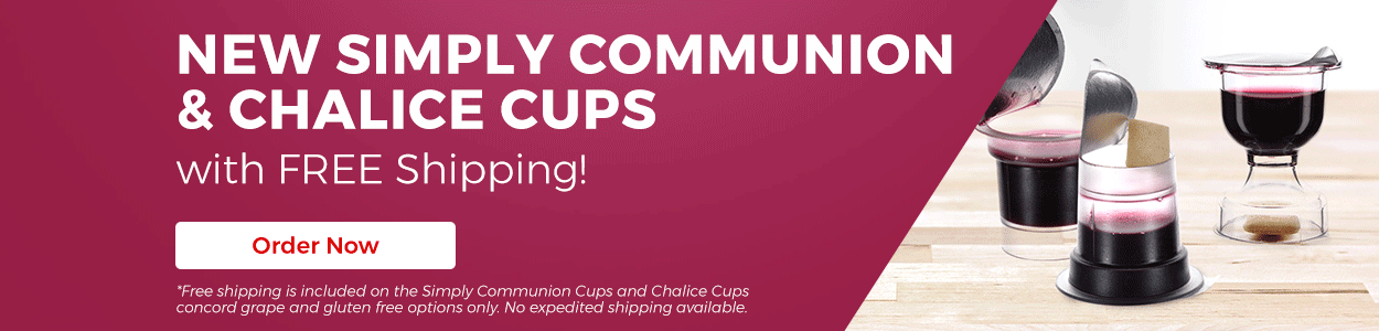 New Prefilled Communion Cups