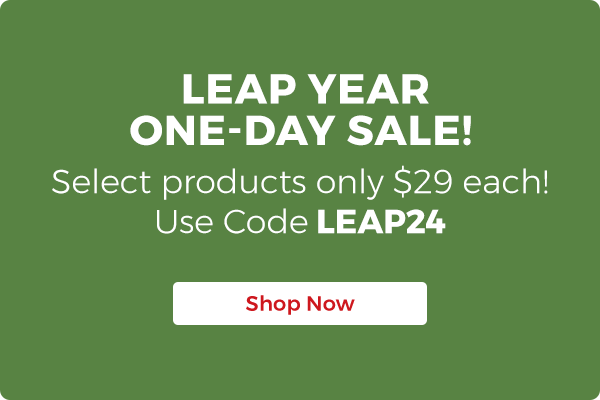 February 29 Leap Day Sale
