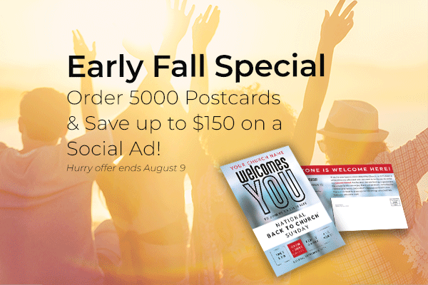 Early Order Special for Church Direct Mail