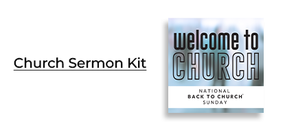 Back To Church Sunday Sermon Series Kit
